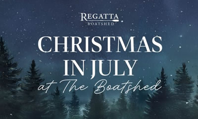 Xmas in July at the Regatta Hotel