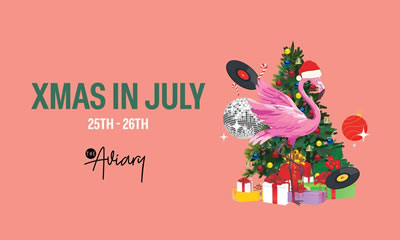 Christmas in July at The Aviary