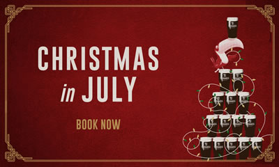 Christmas in July at the Galway Hooker